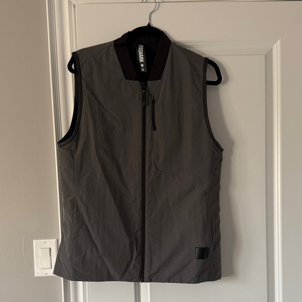 Gymshark Reversible Charcoal Sleeveless Vest